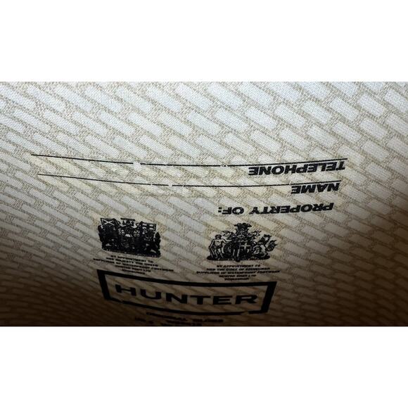 Hunter Original Tall Gloss Rain Boots Pink Womens Size 7 US / 38 EU Waterproof - Picture 10 of 10